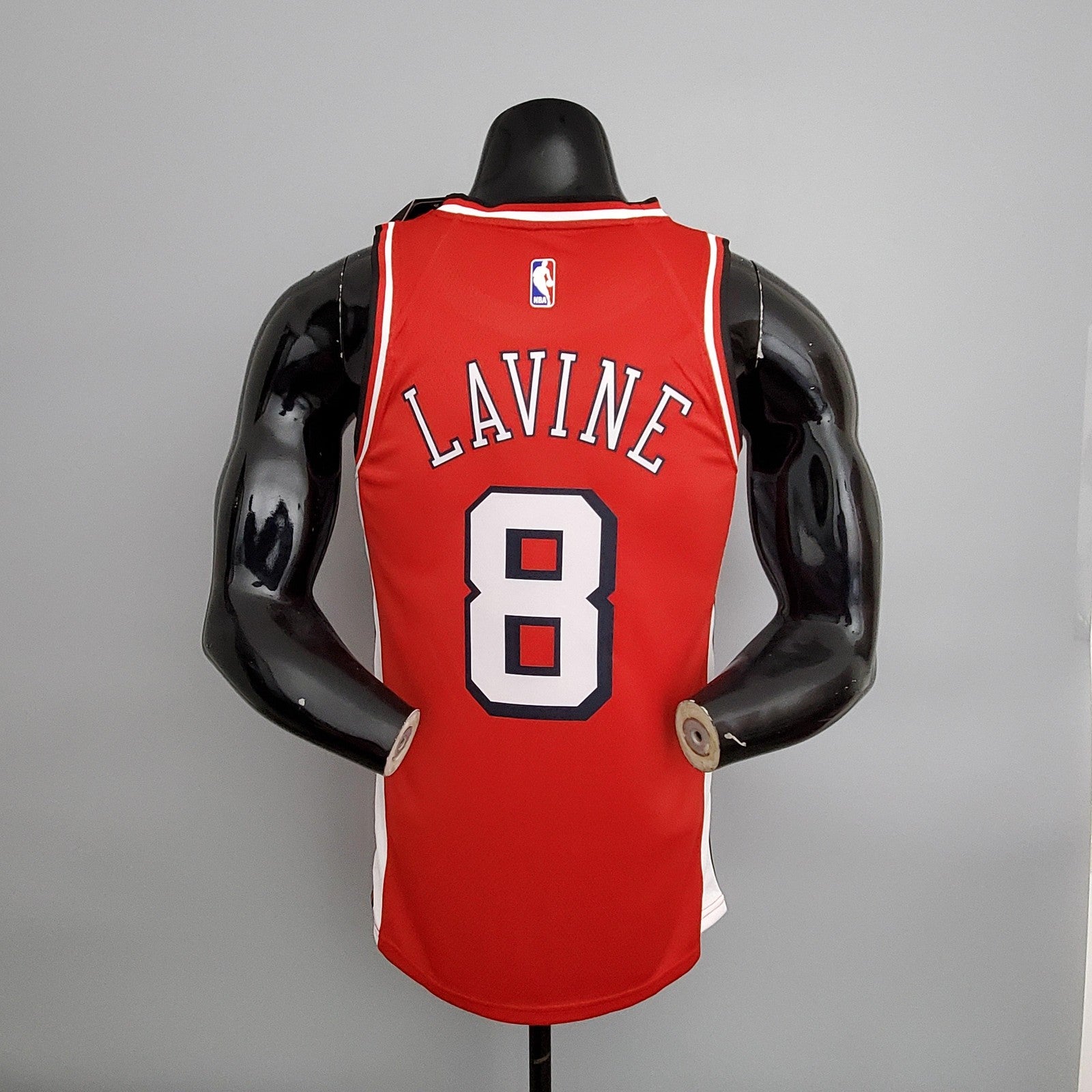 2022 Bulls Lavine #8 City Edition Red Nba Jersey