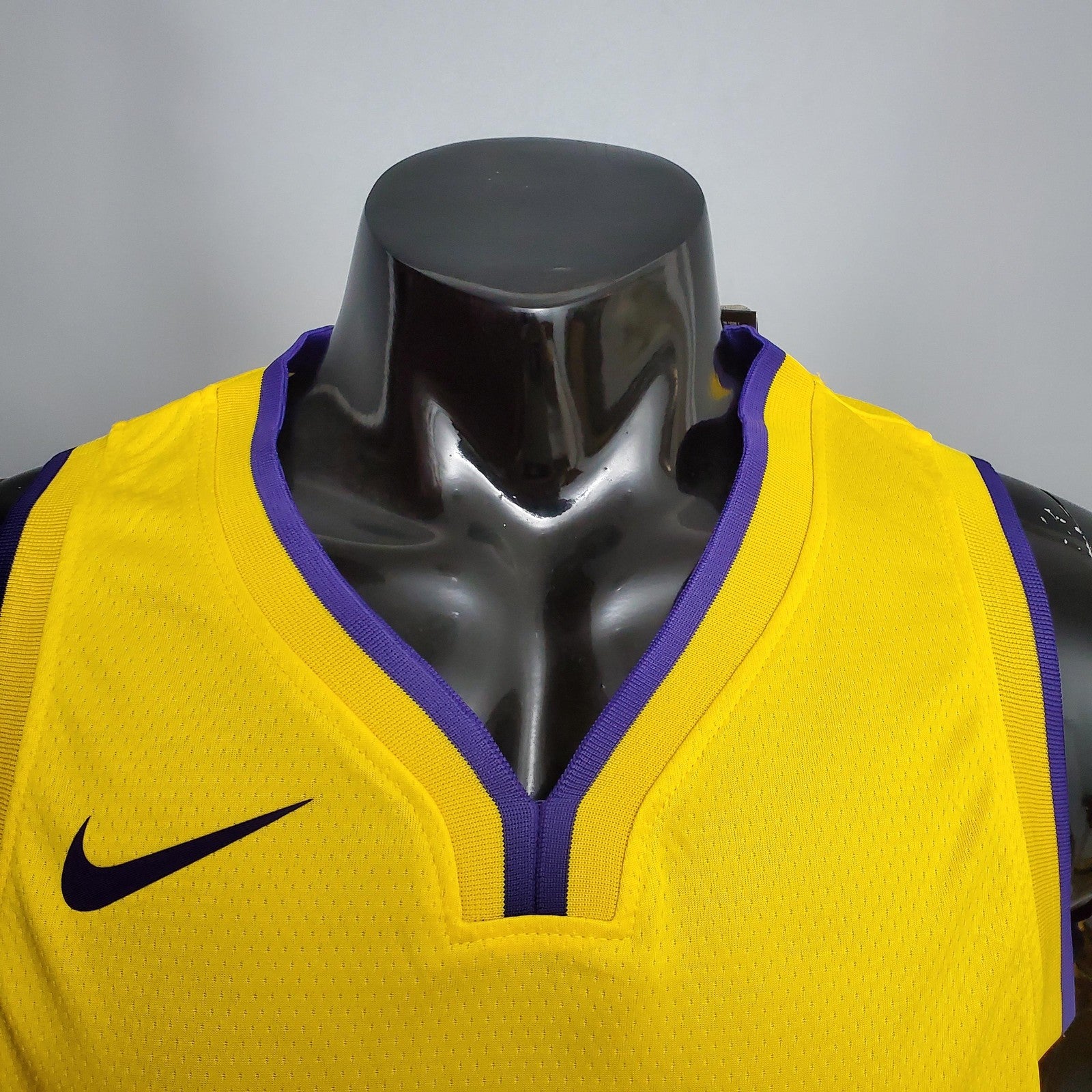 Bryant #24 Lakers V Neck City Edition Yellow Nba Jersey Nike Connect Recognition