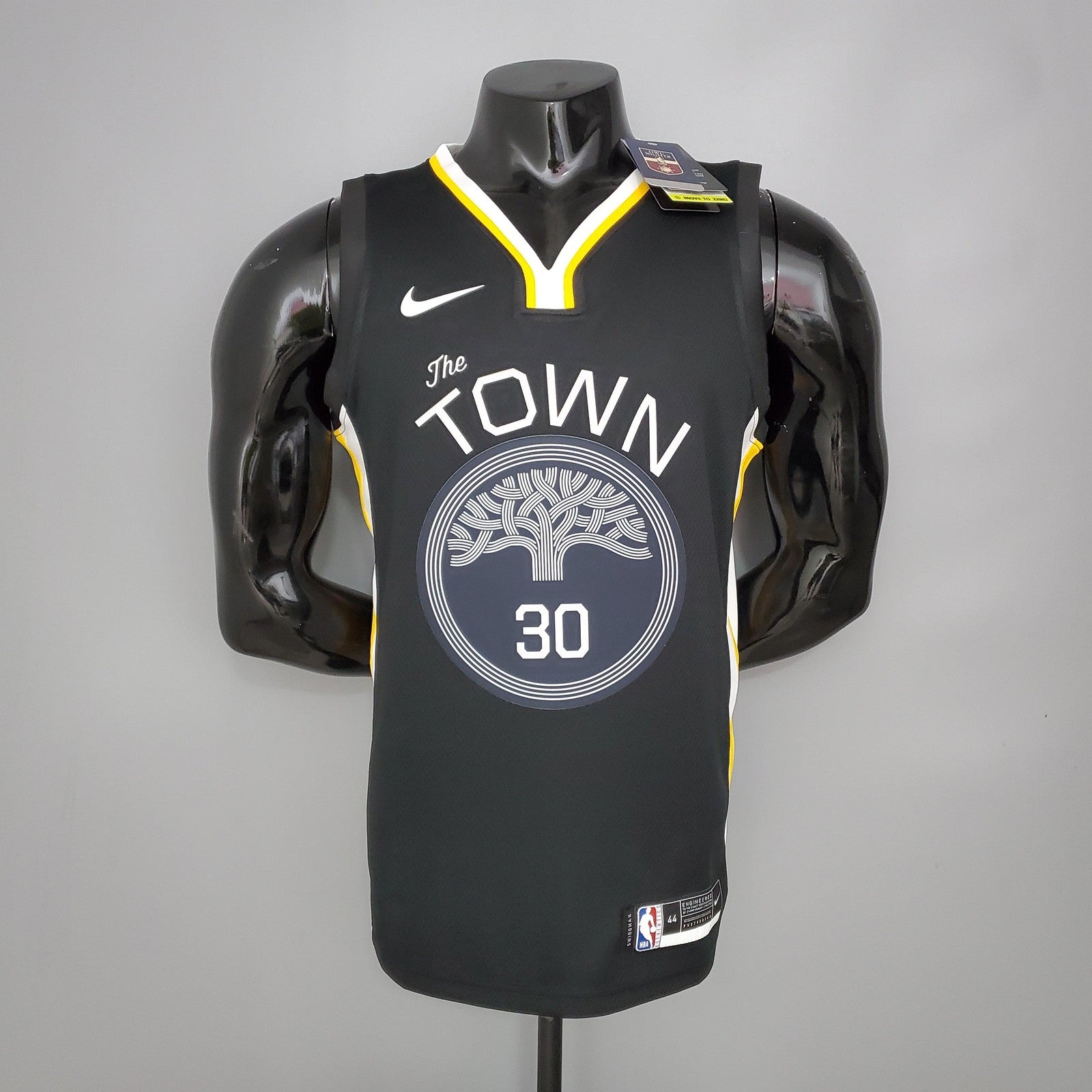 Curry #30 Golden State Warriors Black Nba Jersey