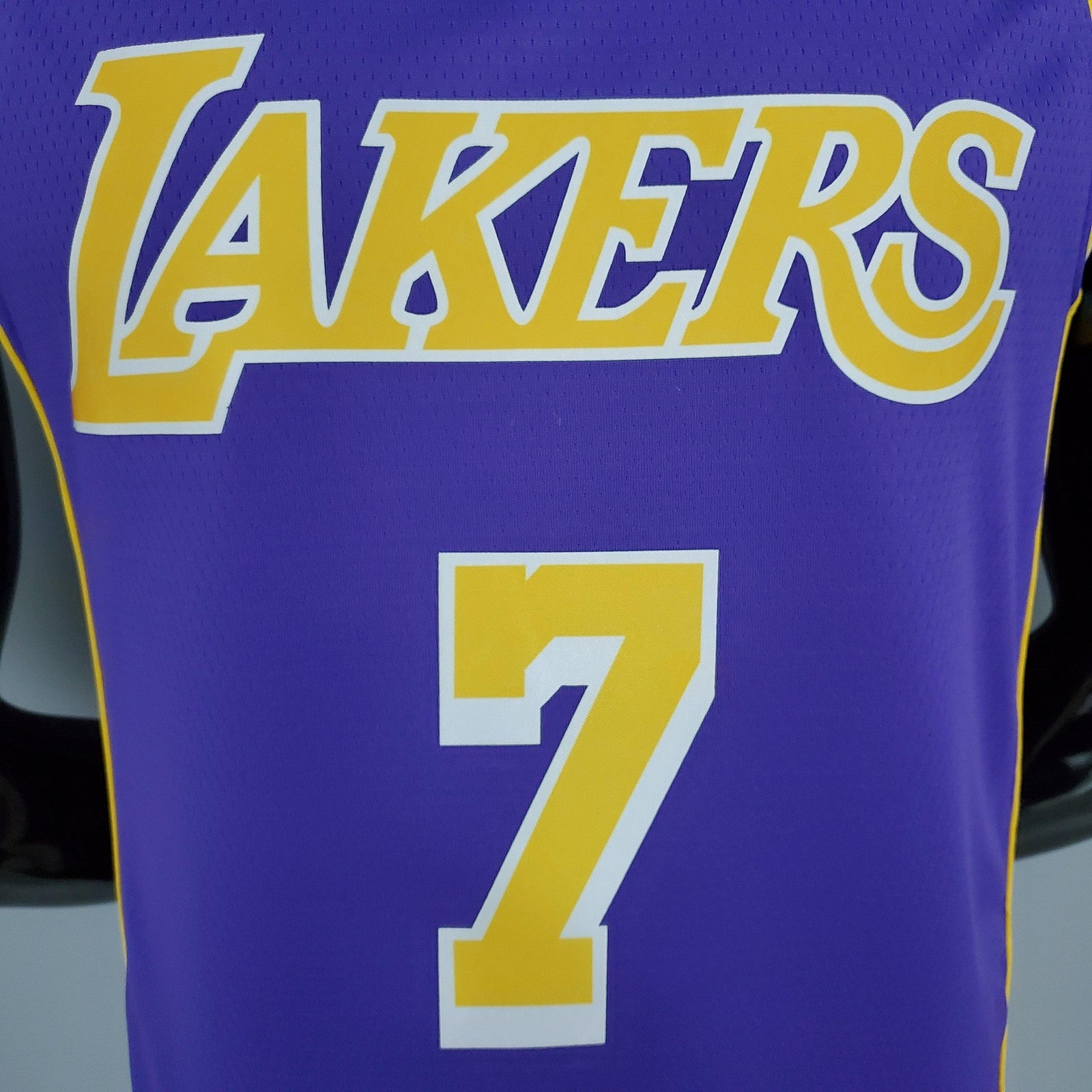 Anthony#7 Lakers Purple Nba Jersey