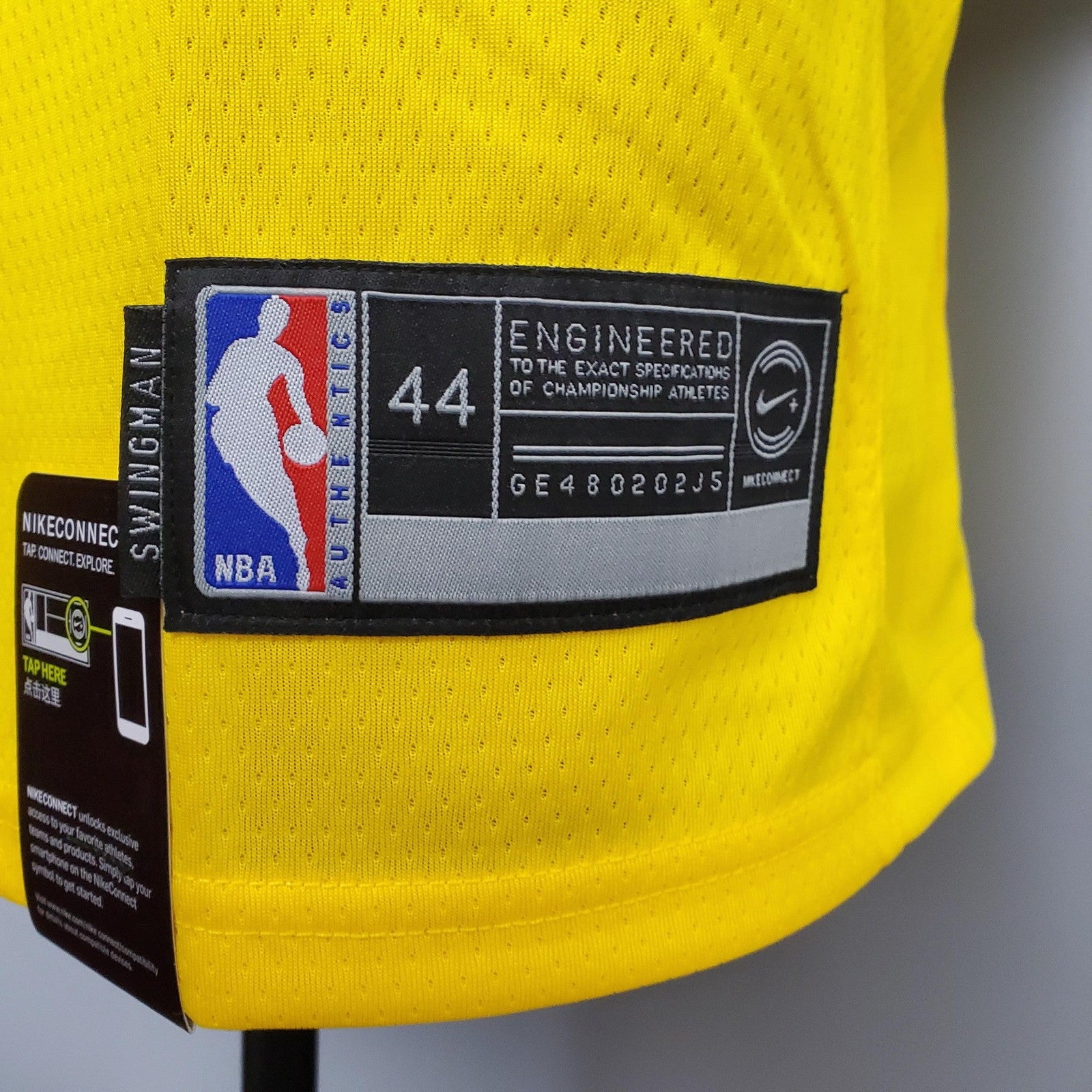 Davis #3 Lakers Round Neck Yellow Nba Jersey Nike Connect Recognition
